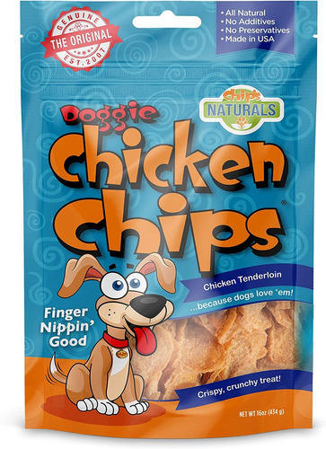 All Natural Chicken Chips- Dog Treats Made With Usa Sourced