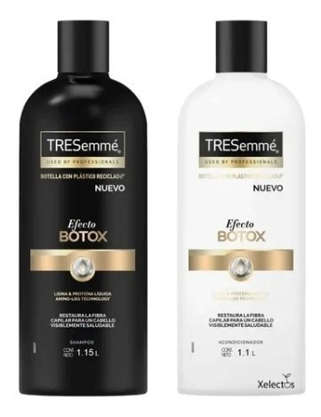 Duo Tresseme Shampoo Y Acondicionador Efecto Bótox 1.15l Cu