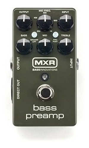 Mxr M81 Bajo Preamplificador