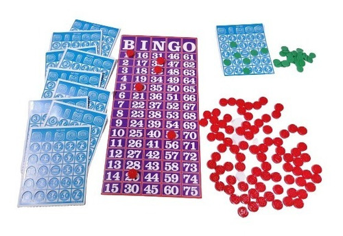 Bingo Familiar 2 En 1 Juego De Mesa Tombola Bingo