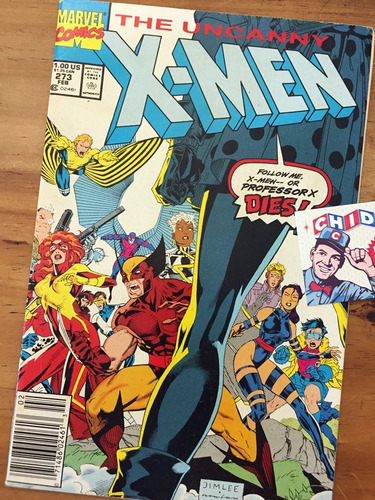 Comic - Uncanny X-men #273 Jim Lee Scott Williams Wolverine