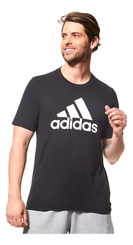 Camiseta Masculina Esportiva Basic Bos Tee Algodão adidas