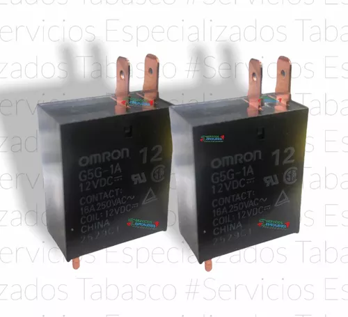 RELEVADOR OMRON RELAY G5G-1A 12V DC MICROONDAS – Electrónica Valtierra