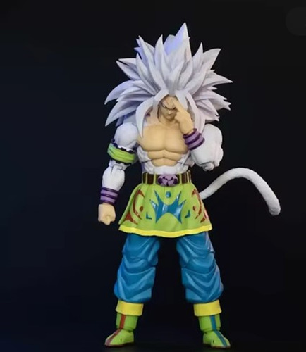 Figura Goku Fase 5 Ssj 5 Articulado De Lujo Dragon Ball