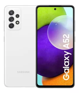 Celular Samsung Galaxy A52 128gb 6gb Ram Nfc Liberado Blanco