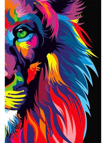 Biblia Leão Colorido Nvt  Lion Colors