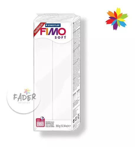 Fimo 350grs Soft Arcilla Polimérica Color Blanco Horno