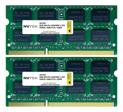 Actualización Memoria Ram Computadora Portátil Nvtek 16gb