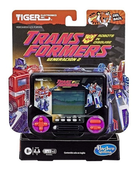 Transformers Retro Juego De Mano-totalmente Nuevo Oficial Tiger Electronics Juego 