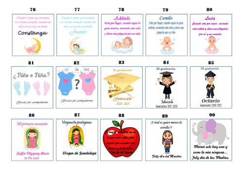 100 Velas Personalizadas Recuerdos Bautizo,bodas, Xv, Baby .