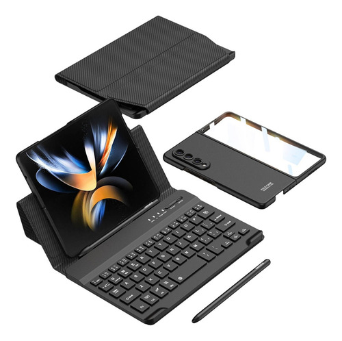 Funda De Teléfono+teclado+bolígrafo Para Galaxy Z Fold 2/3/4