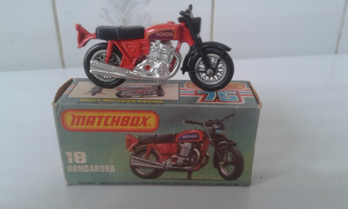 Hondarora Honda 750 Com Caixa Original Matchbox England Imk1