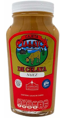 Cajeta Nuez 310 Gr Artesanal Tradicional De Celaya 6 Pack