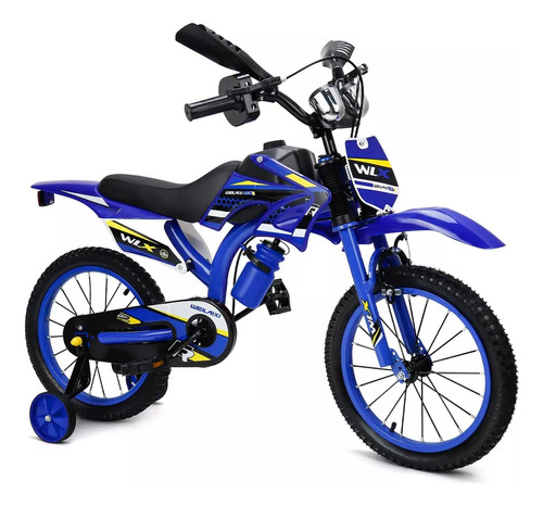 Bicicleta Infantil Entrenadora A Versión Motocross Rodada 12