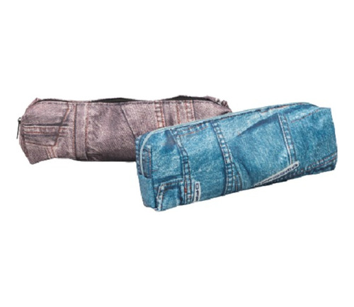 Pack De 12 Estuches Juveniles Diseño Jeans