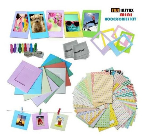 Imagen 1 de 7 de Accesorios Kit F/ Fujifilm Instax Mini 25 Uva W/ 60 Marc-471