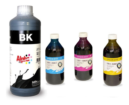 1lt Y 3/4 De Tinta Inktec Compatible Con Her J100/dcp-t510w