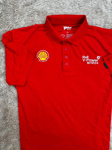 Playera De Fórmula 1 Shell Talla L De Hombre Manga Corta (Usado)