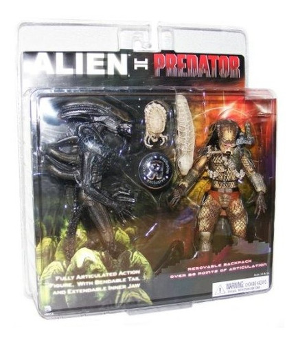 Alien Vs. Predator Neca Exclusiva Figura De Acción De Paquet