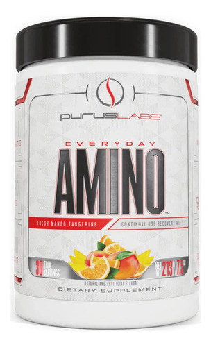 Purus Labs Everyday Amino | (mandarina De Mango Fresco, 30 P