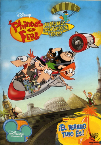 Phineas Y Ferb El Verano Tuyo Es! ( Disney ) Dvd Original