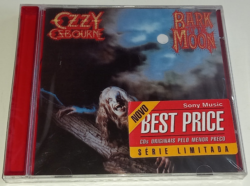 Cd Ozzy Osbourne - Bark At The Moon (lacrado/nacional