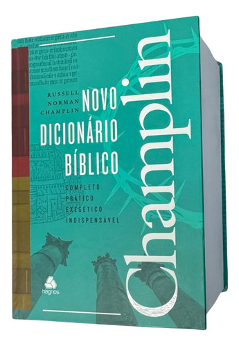 Novo Dicionário Bíblico Champlin Capa Dura Hagnos