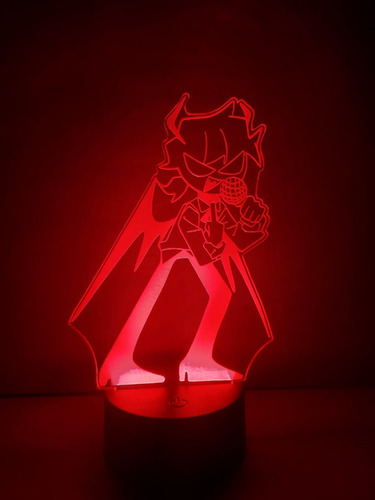 Fnf Selever Lampara Led 3d Friday Night Funkin Personajes