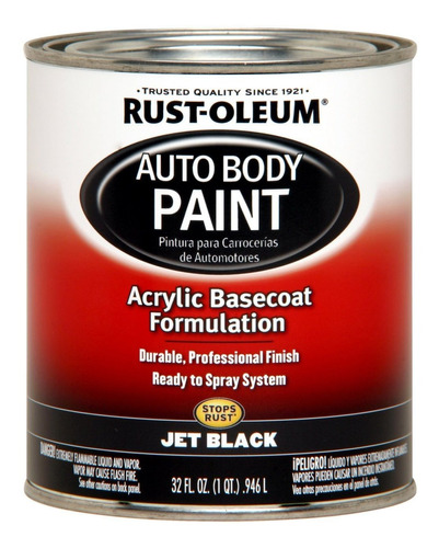 Pintura Rust-oleum Autobody Para Carrocerías, 32 Onzas, 25