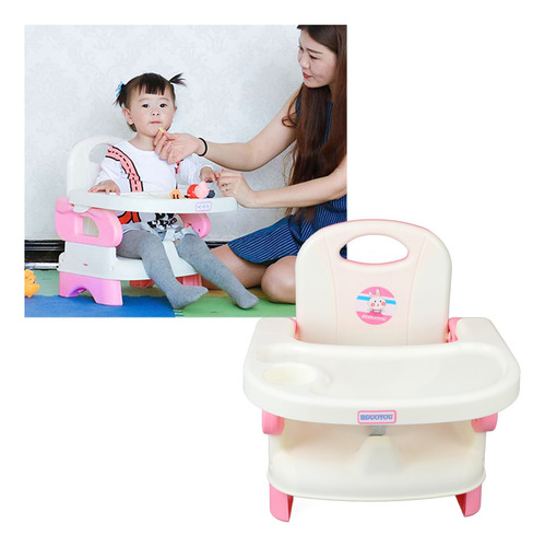 Silla Bebe Portatil Plegable Asiento Con Charola