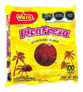 Pica Fresa 100pz Vero