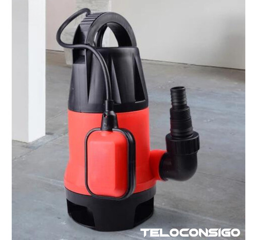 Bomba De Agua Sumergible Pozo Negro Aguas Sucias 1hp 750w