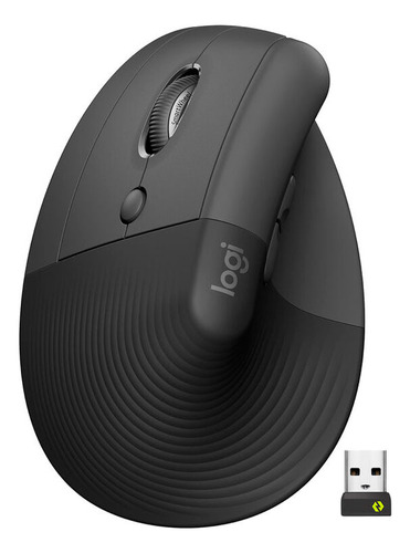Mouse Logitech Lift Vertical Zurdo Wireless/bt Black