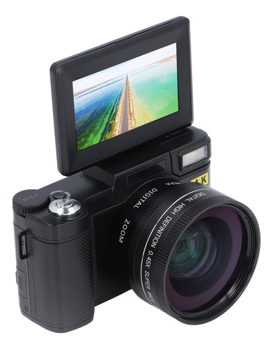 Videocámara De Viaje Compacta Con Detección Digital De Rostr