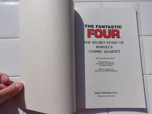 The Fantastic Four The Secret Story Ideals Publishing 1981 (Usado)
