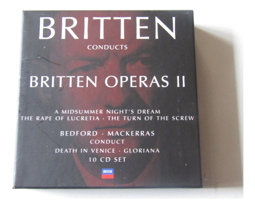 Britten Operas Ii 10 Cd. Set Decca Alemania 2004 Impecables.
