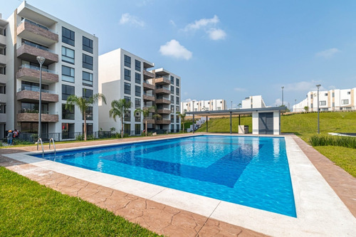 Imagen 15 de 22 de Departamento Cerca De Cuernavaca Con Alberca Y Areas Verdes En Venta