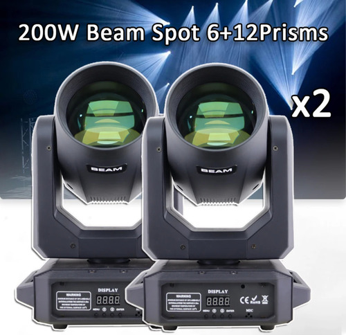 Cabezas Robóticas Beam+spot De 200w