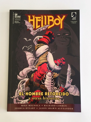 Cómic, Dark Horse, Hellboy: El Hombre Retorcido...ovni Press