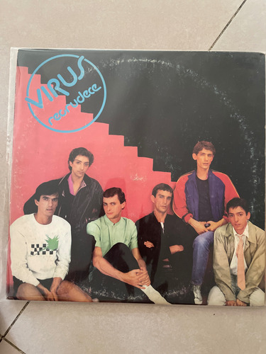 Disco Lp Virus 1era Ed Recrudence Exc Insert