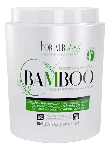 Kit Hidratante Forever Liss Mascara Bamboo 2 Mascara Babosa