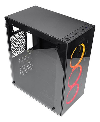Gabinete Gamer Redragon Thunder Cracker C/3 Fans Rgb Gc-605