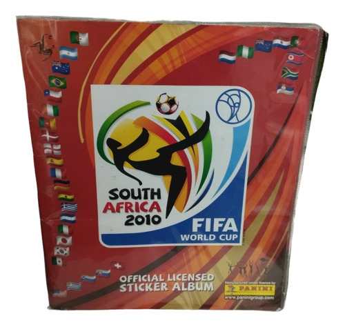 Álbum Panini Fútbol Sur África Año 2.010 Lleno Completo 