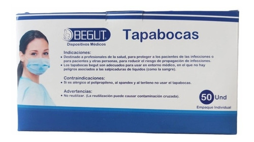 Tapaboca Quirúrgico Desechable