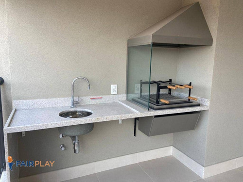 Imagem 4 de 28 de Apartamento Na Chacara Santo Antonio Com 137m Com Três Suítes, Três Vagas Em Um Condominio Completo ! - Ap6468