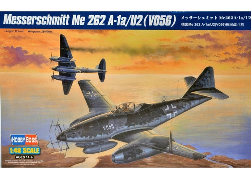 Hobbyboss 80374 Me 262 A1 A U2 ( V056 ) 1:48