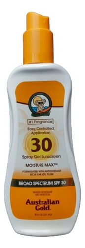 Bloqueador Australian Gold Protector Solar Fps 30 Spray Gel
