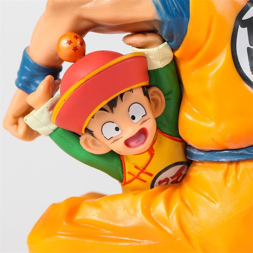 Figura Goku Y Gohan Retro Dragon Ball Z En Caja 