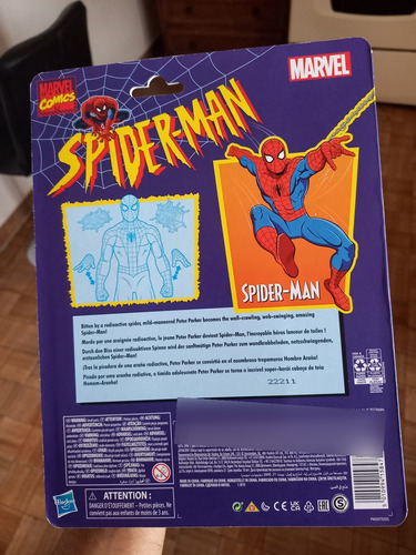 Marvel Legends Spider Man Retro Serie Animada (Usado)