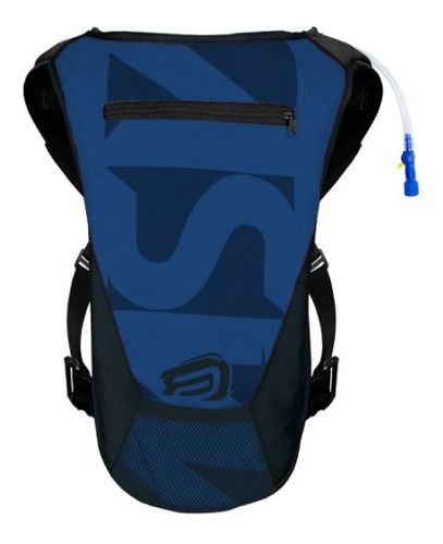 Mochila Bolsa Hidratação Asw Race Azul 2 Litros Motocros